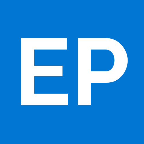 Evolution Partners Logo Badge - Azul